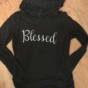 Maternity hoodie shirt size L